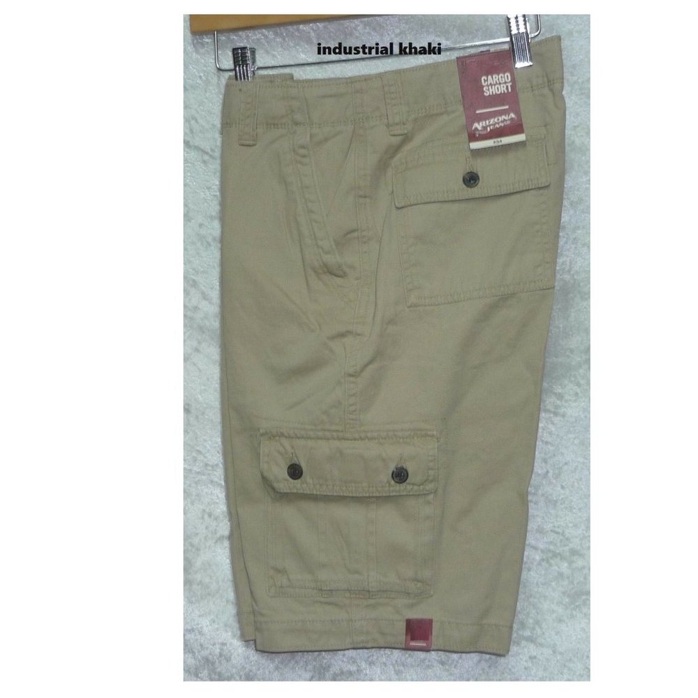 Boys Cargo Shorts Arizona Twill Regular size 8 10 12 NEW